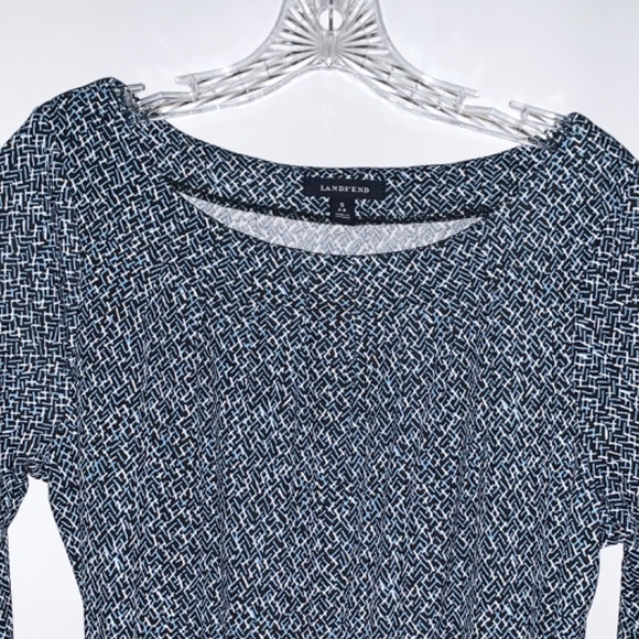 Lands’ End 3/4 Sleeve Dress - Picture 4 of 8